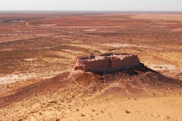 Ayaz-Kala desert fortress, ancient Khorezm