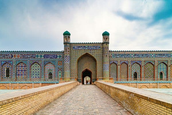 Khudoyar Khan Palace facade, Kokand