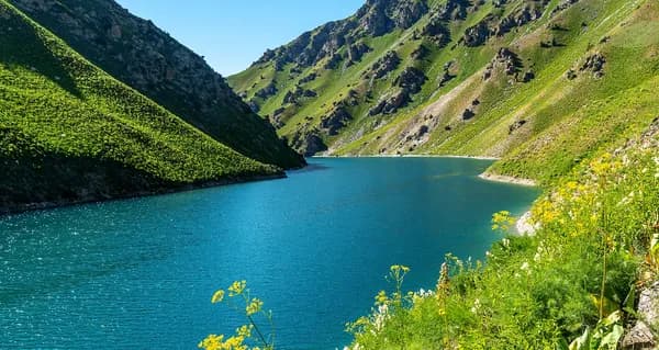 Badak lake in the Ugam-Chatkal mountains