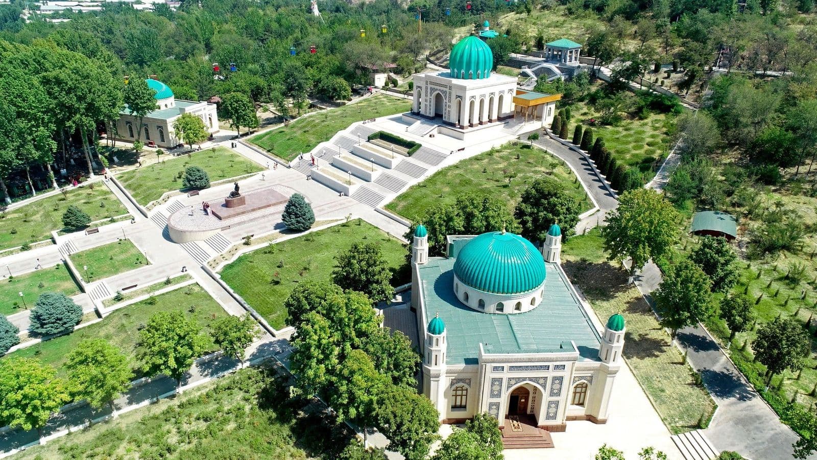 Babur park and memorial complex, Andijan