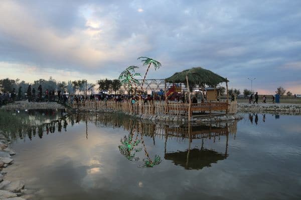 Kanimekh eco-park lagoon